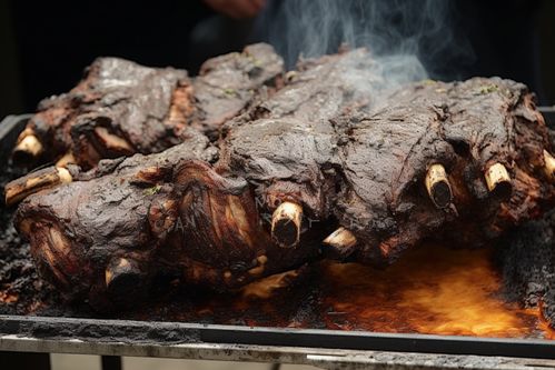 燒烤烤全羊美食攝影圖 攝影圖