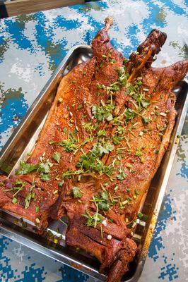 全單6.8折!跨越2500公里的烤全羊,人均50開吃!就在洛溪!