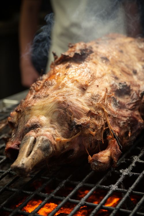 美味盛宴 攝影鏡頭下的烤全羊